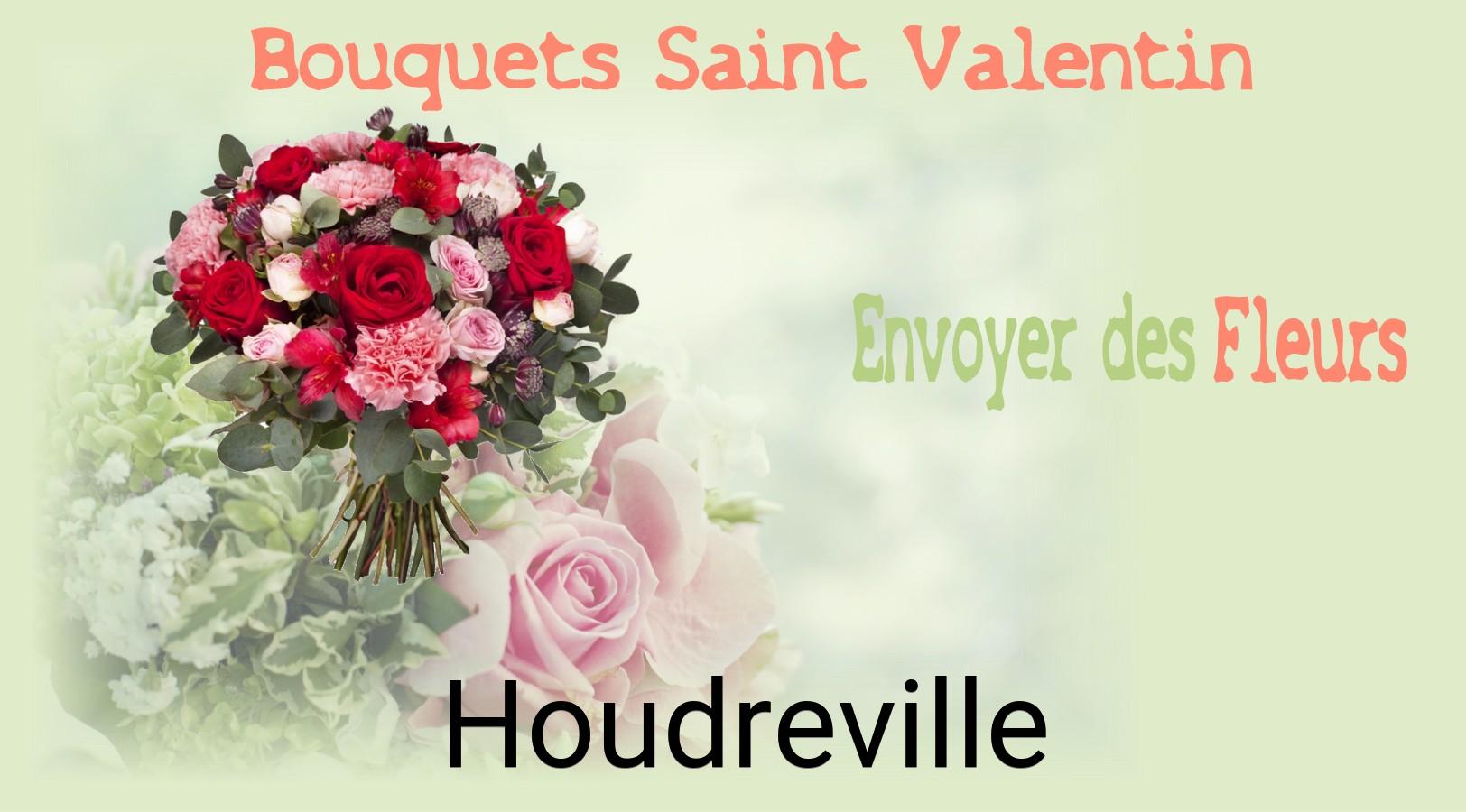 Roses de Saint-Valentin livrées à Houdreville